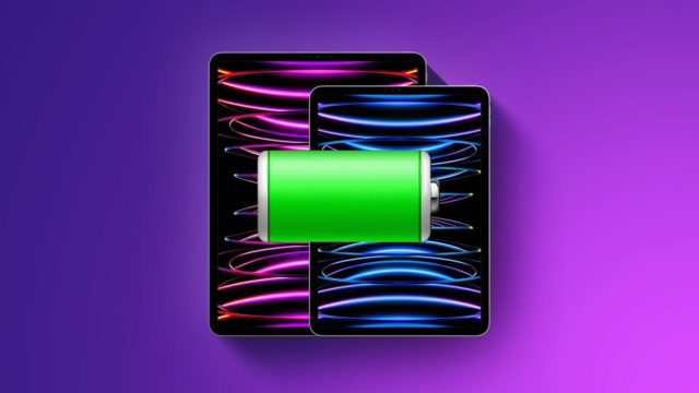 来自 iPhoneIslam.com 的两款智能手机在紫色背景上带有电池图形，屏幕上显示“保证金新闻”。
