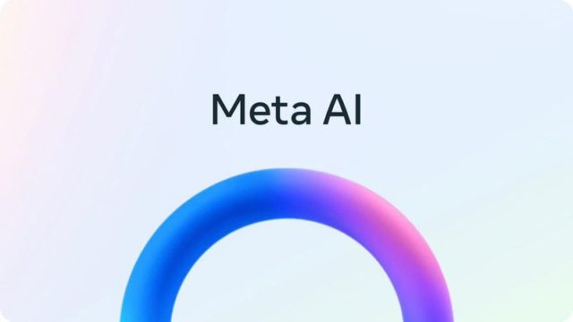 من iPhoneIslam.com، حلقة متدرجة باللونين الأزرق والوردي مع النص "Meta AI" فوقها على خلفية متدرجة فاتحة، تسلط الضوء على الأفكار الرئيسية من "21 إلى 27 يونيو" كجزء من "أخبار الهامش".
