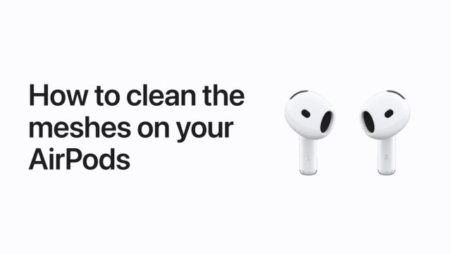 De iPhoneIslam.com, una imagen instructiva que muestra dos AirPods a la derecha y el texto a la izquierda, "La forma correcta de controlar tus AirPods".