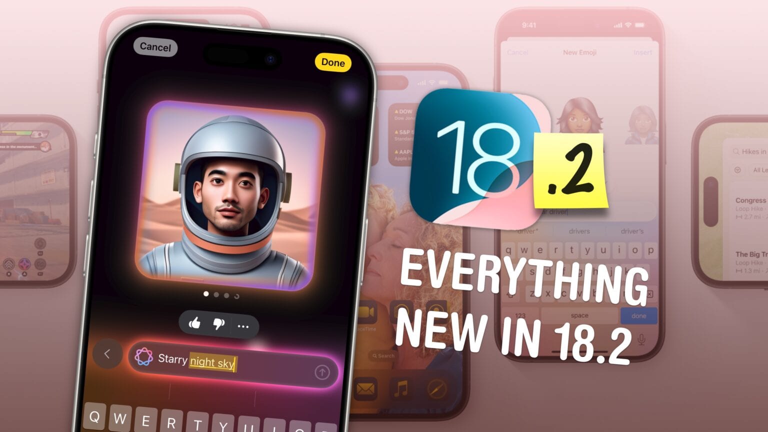 مميزات في iOS 18.2 تصلح لجميع آجهزة آبل