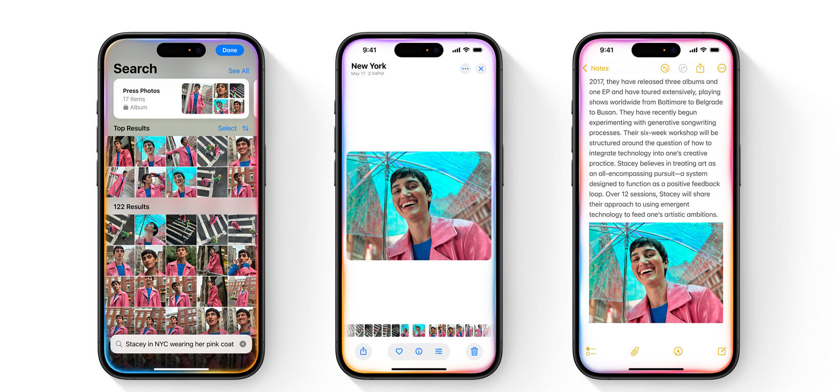 من موقع فون إسلام: لقطة شاشة لهاتف خلوي يعرض ميزات سيري المدعمة الجديدة بالذكاء الاصطناعي.