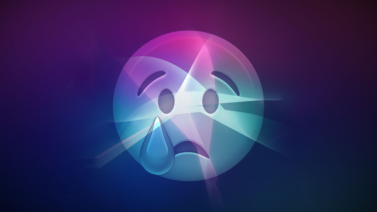 من موقع فون إسلام: رمز تعبيري لوجه حزين مع دمعة واحدة وتوهج ضوئي على شكل نجمة على وجهه، على خلفية متدرجة داكنة - مثالي لمشاركة ملخص الأسبوع أو التعبير عن المشاعر في مشاهد أخبار التقنية.