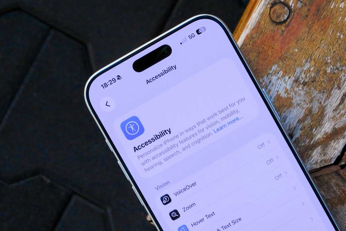 New accessibility settings in iOS 26.4