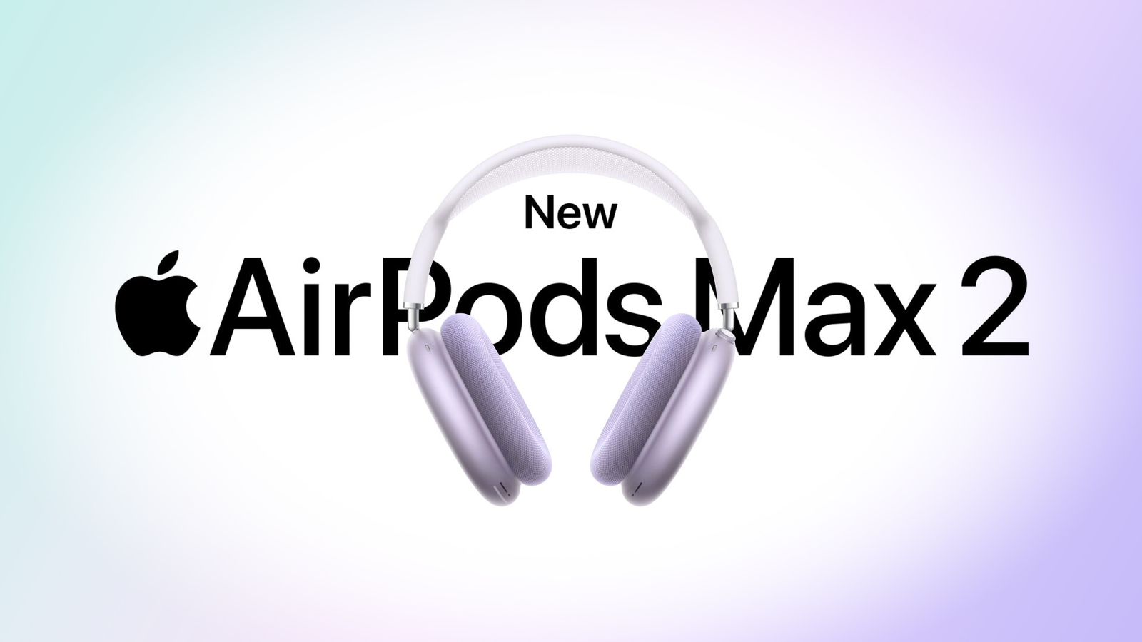 من موقع فون إسلام: سماعة AirPods Max 2 الجديدة معروضة على خلفية متدرجة مع عبارة "AirPods Max 2 الجديدة" لتبرز فخامة التصميم وجودة الصوت المتفوقة.