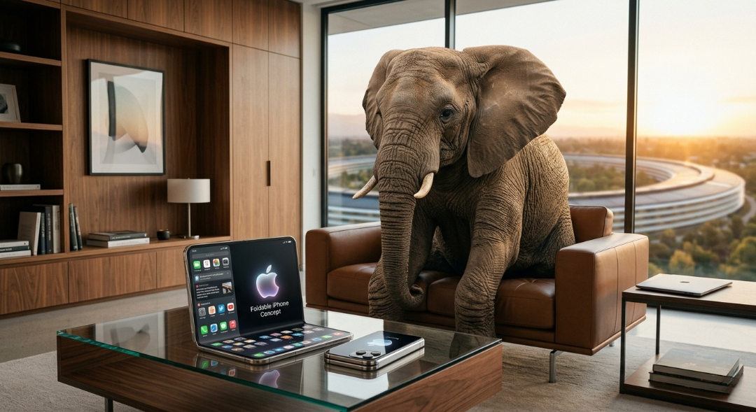 من موقع فون إسلام: يجلس فيل على أريكة جلدية في مكتب عصري في مكتب عصري، مع وجود فيل يجلس على أريكة جلدية في مكتب عصري مع وجود قهوة "هوبابيل" مفتوحة على الطاولة الزجاجية ومنظر المدينة المذهل الذي يظهر من خلال النافذة.