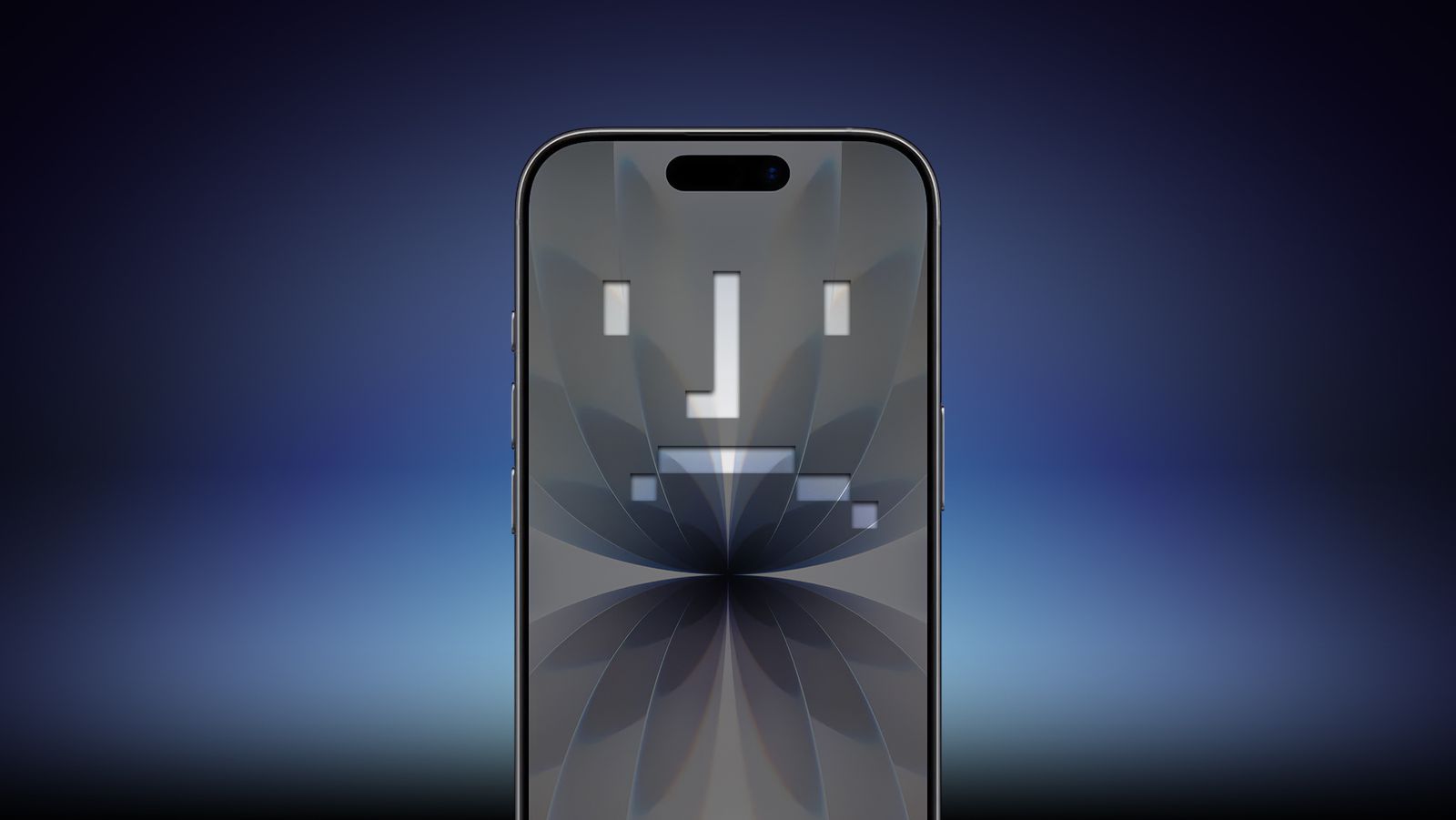 من موقع فون إسلام: هاتف ذكي ذو وجه رقمي يشبه أيقونة Mac Finder الكلاسيكية المعروضة على شاشته، على خلفية متدرجة داكنة اللون - مثالي لـ 2024 أخبار التقنية أو أي من أبرز الأخبار.