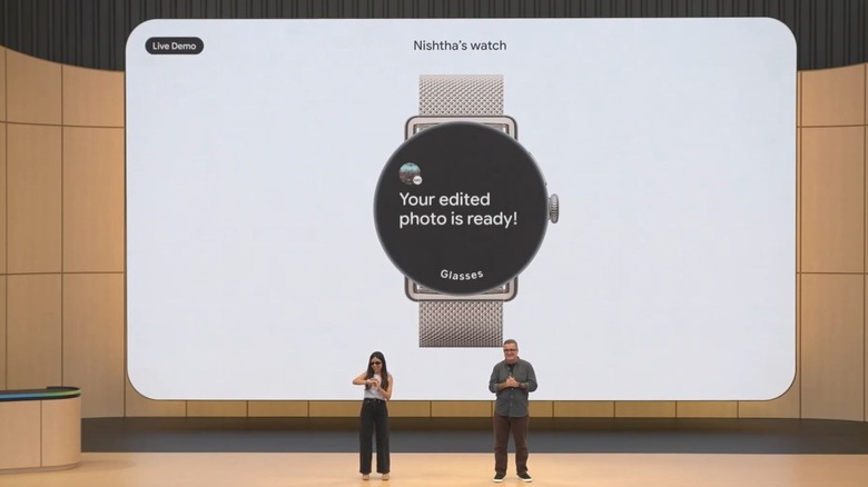تكامل النظارات مع ساعة جوجل الذكية ونظام Wear OS