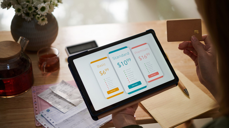 اختيار خطط الاشتراك
