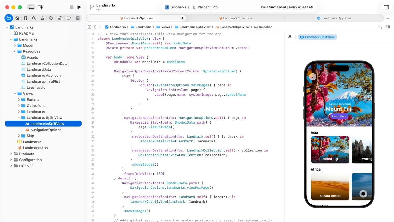 تحديث Xcode مع جوجل جيميناي