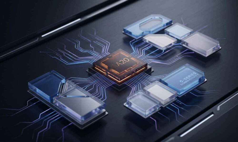 Internal architecture of the A20 processor in the iPhone 18 Pro