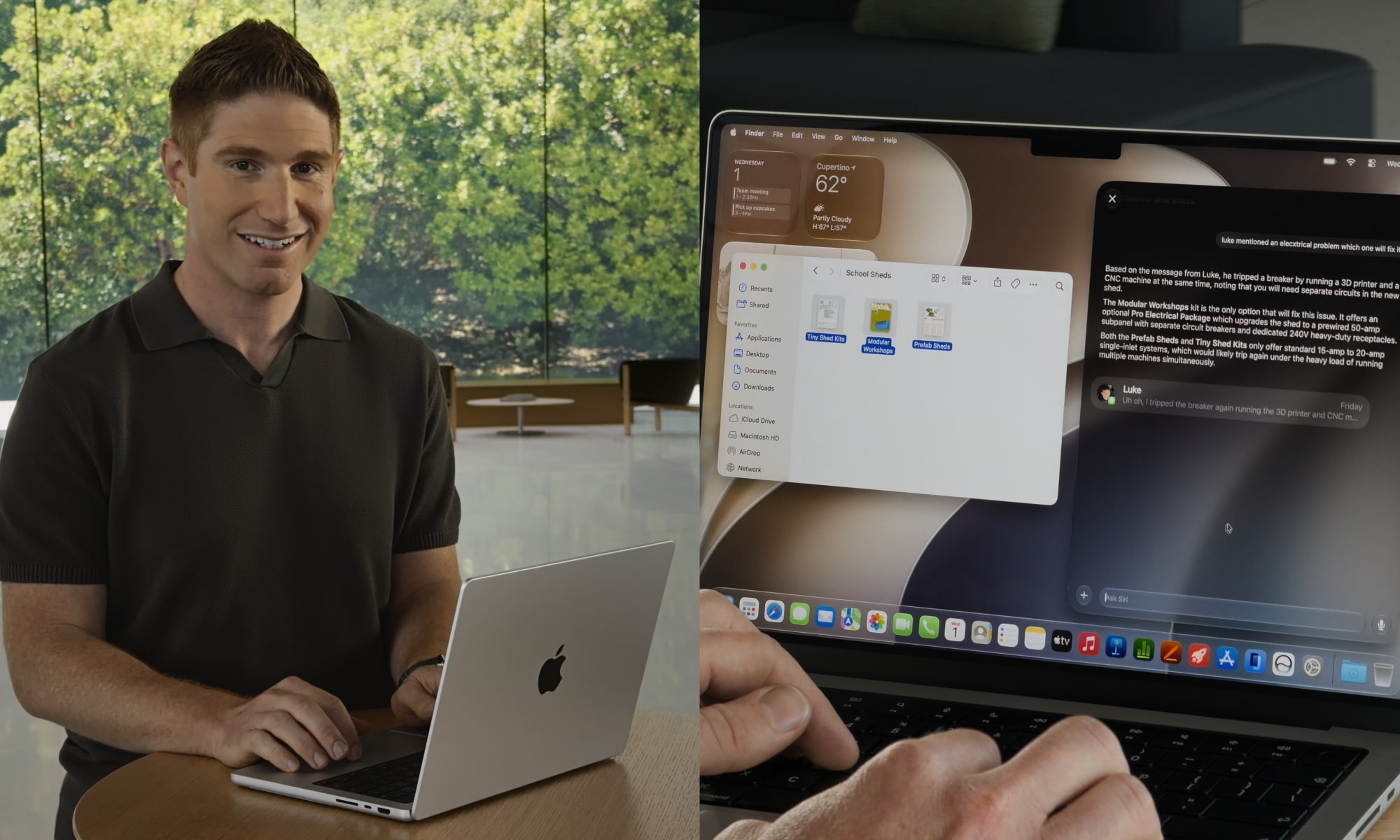 WWDC Siri AI macOS 27 Spotlight Demo