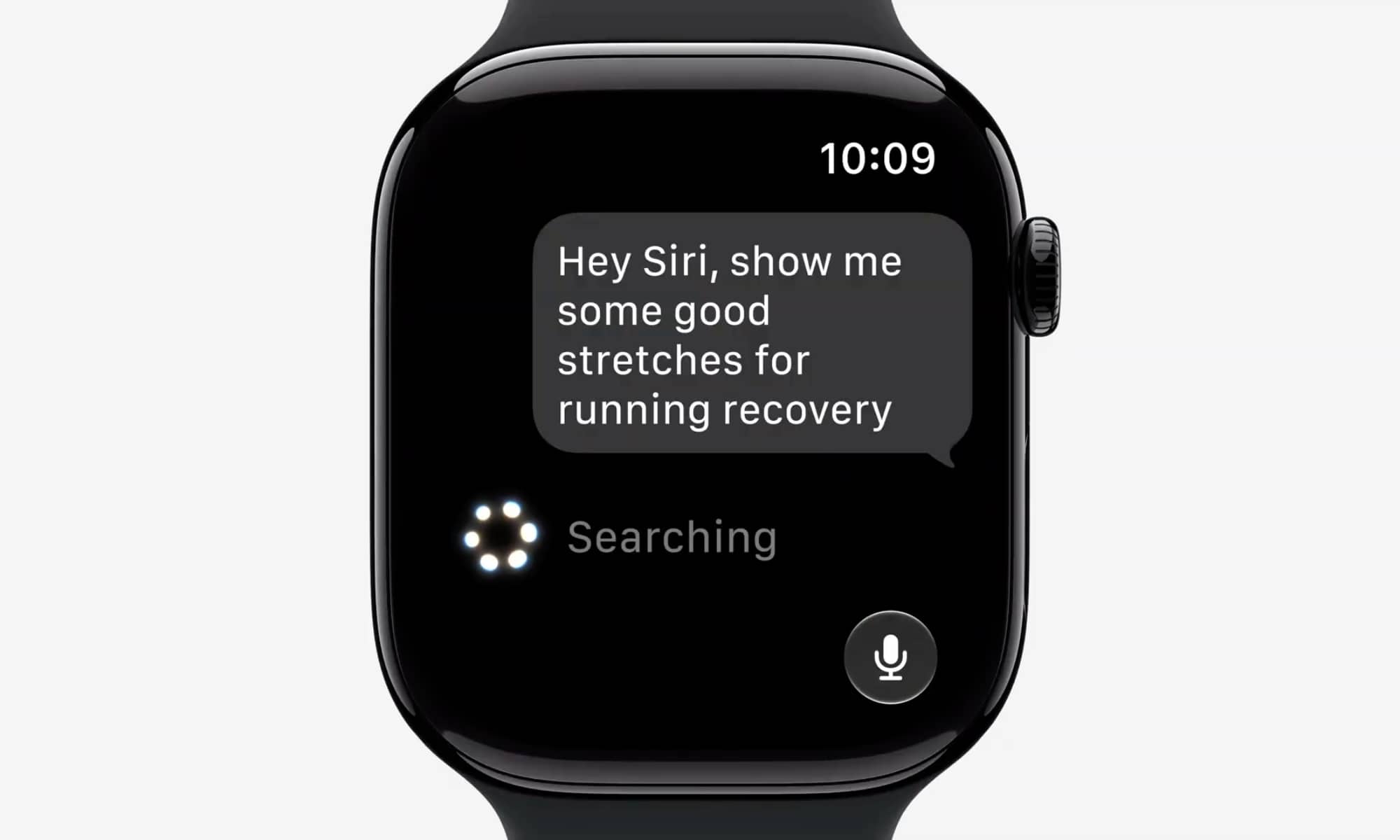 ميزة Siri AI على ساعة آبل
