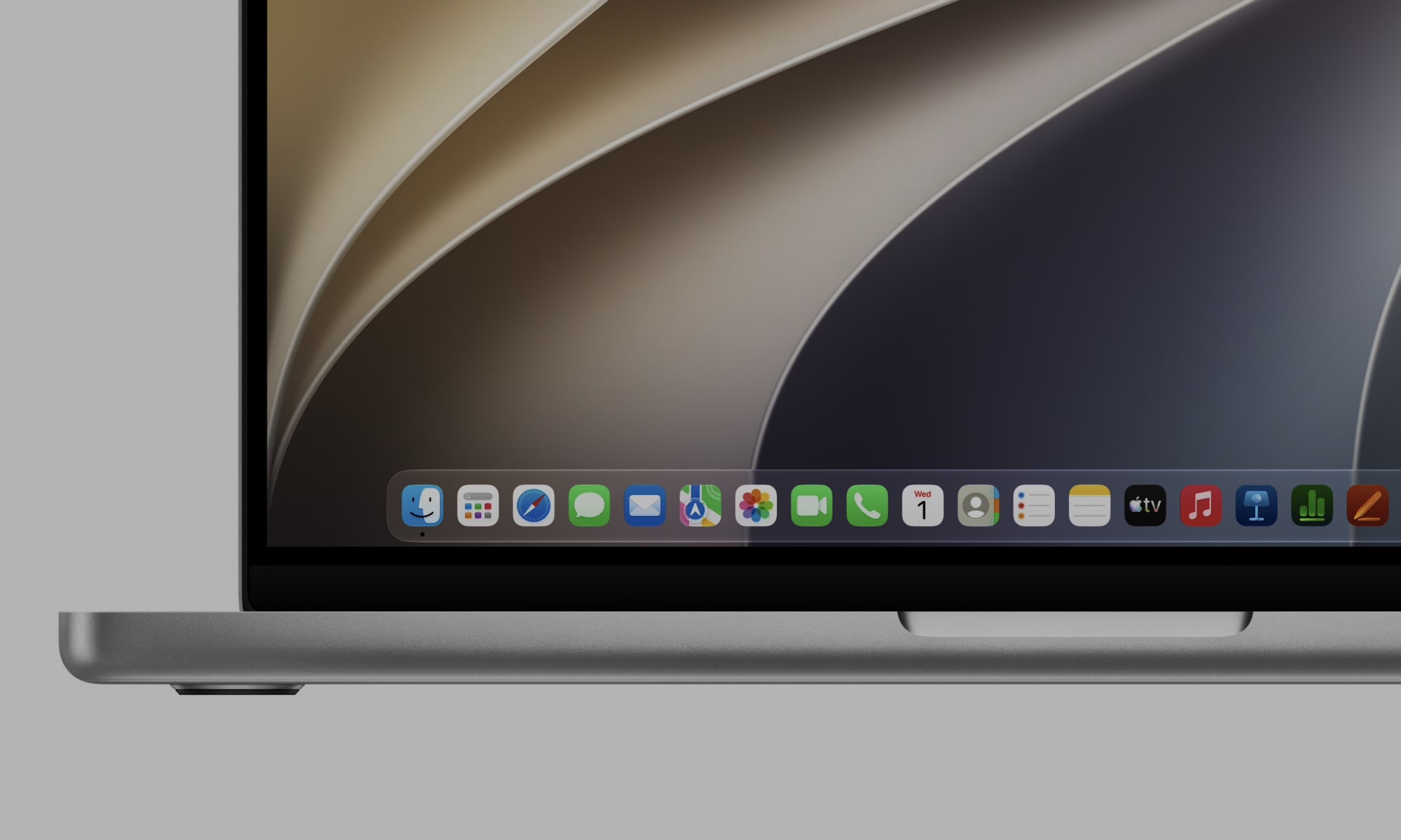 شريط الـ Dock والأيقونات في نظام ماك 27