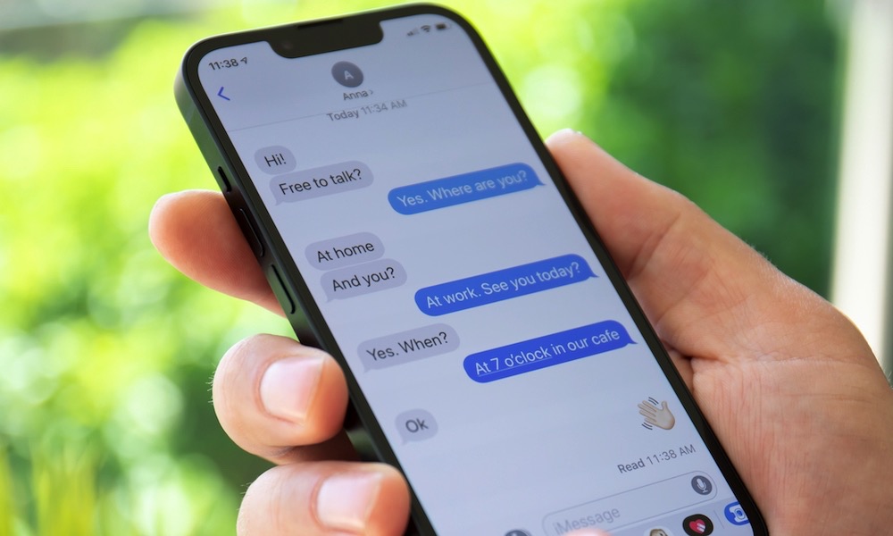 تطبيق الرسائل iMessage على الآي-فون