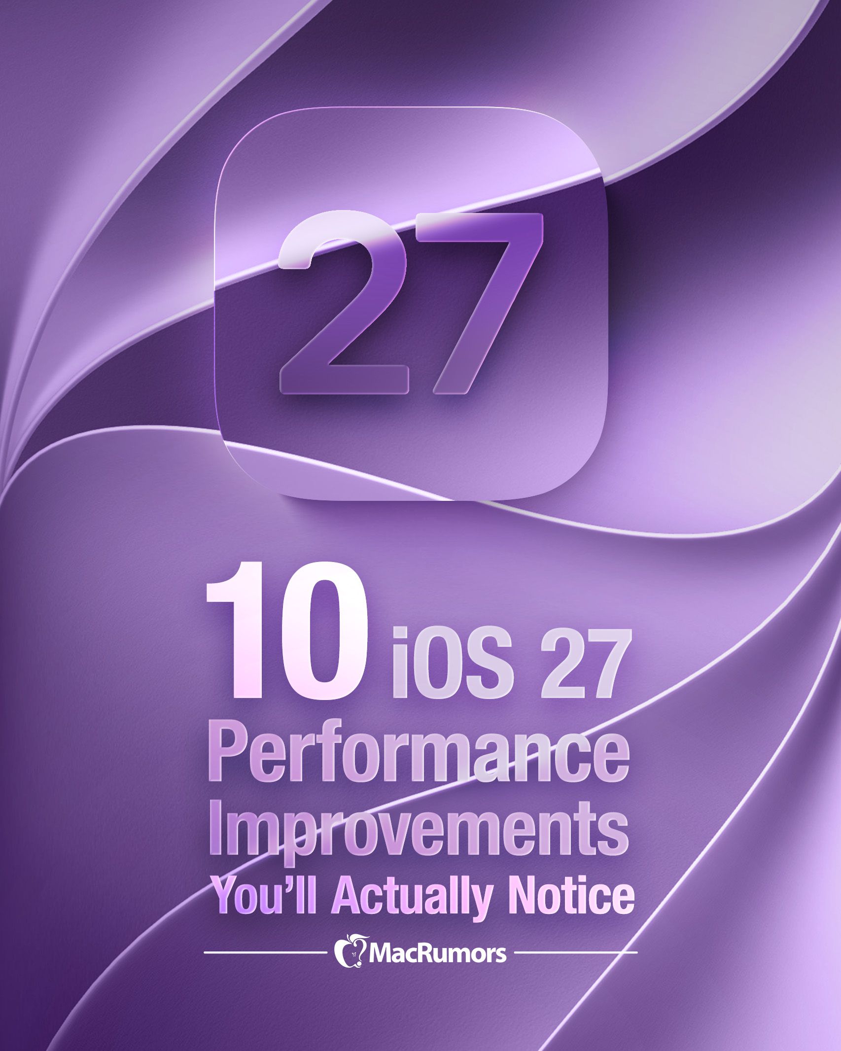 تحسينات أداء iOS 27