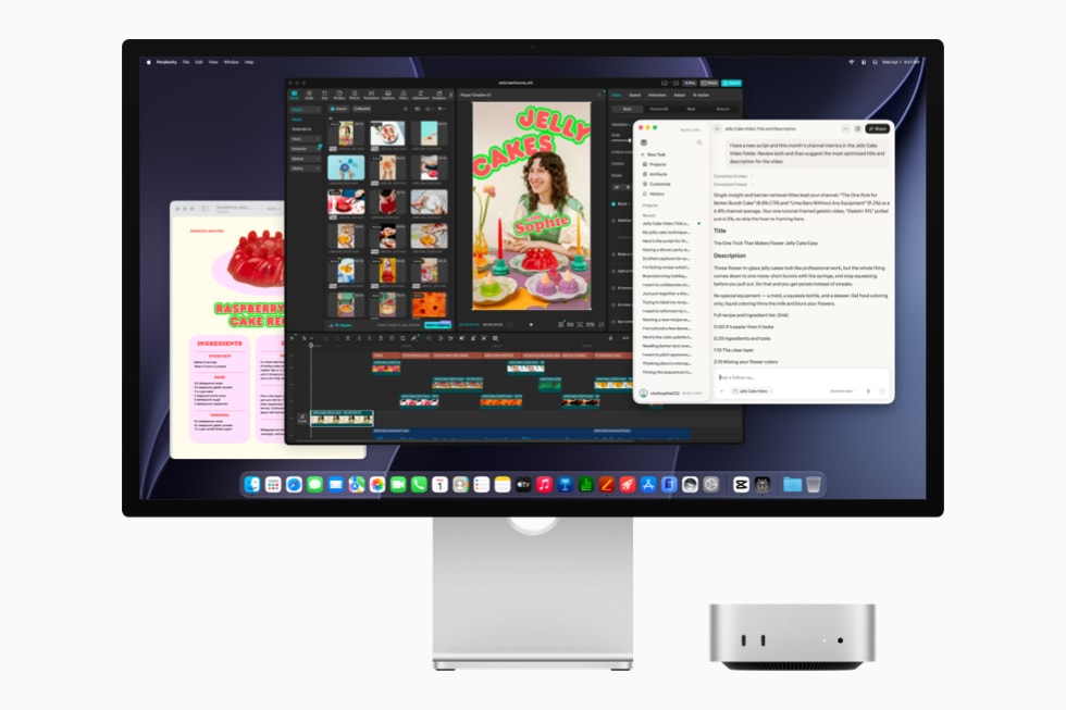 جهاز Mac mini بشريحة M6 في تشغيل مهام الذكاء الاصطناعي