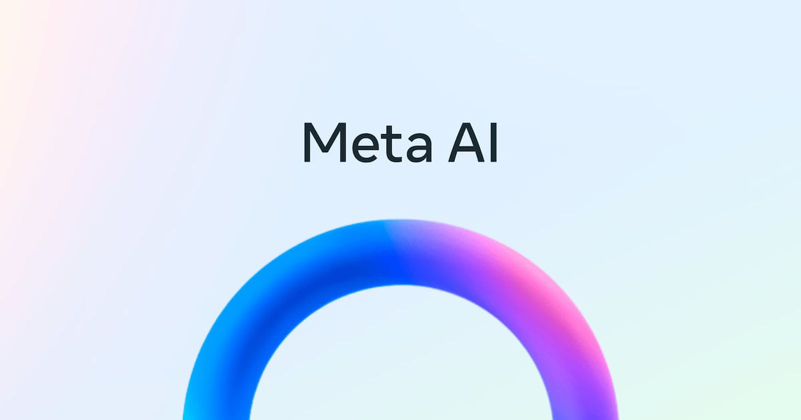 من موقع فون إسلام: شعار «Meta AI» الذي يتألف من حلقة متدرجة باللونين الأزرق والوردي على خلفية فاتحة، مع نص «Meta AI» في الأعلى، وهو مثالي لأخبار التكنولوجيا أو تحديثات «الهامش» الأسبوعية.