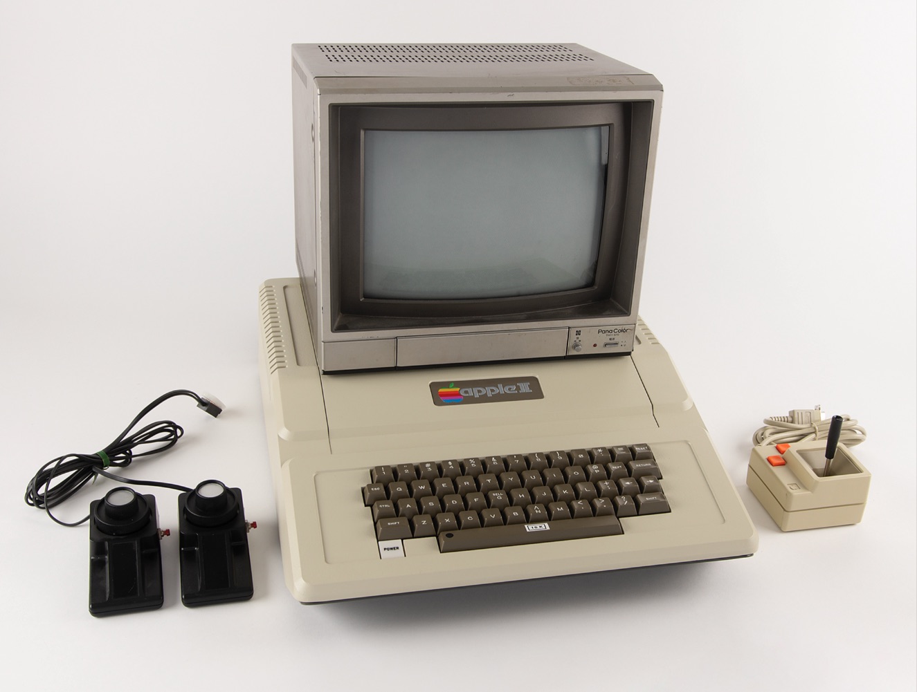 حاسوب Apple II عتيق أهداه ستيف جوبز لوالده بول جوبز