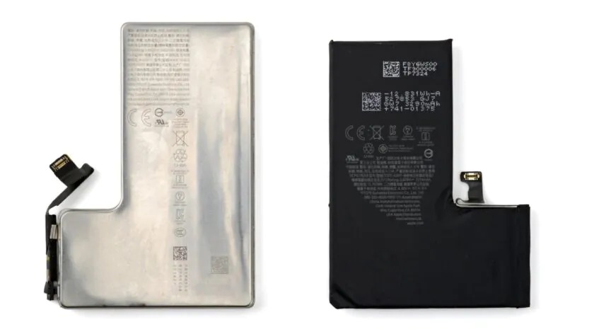 From Phonegram: Two different lithium-ion batteries are shown, each with connection cables, placed side by side on a white background. These 10,000 mAh Android phone batteries provide reliable power and are ideal for long-lasting performance.