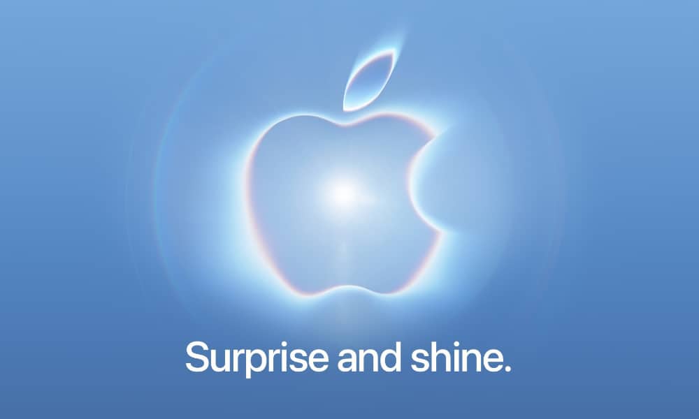 مؤتمر آبل في سبتمبر Surprise and Shine