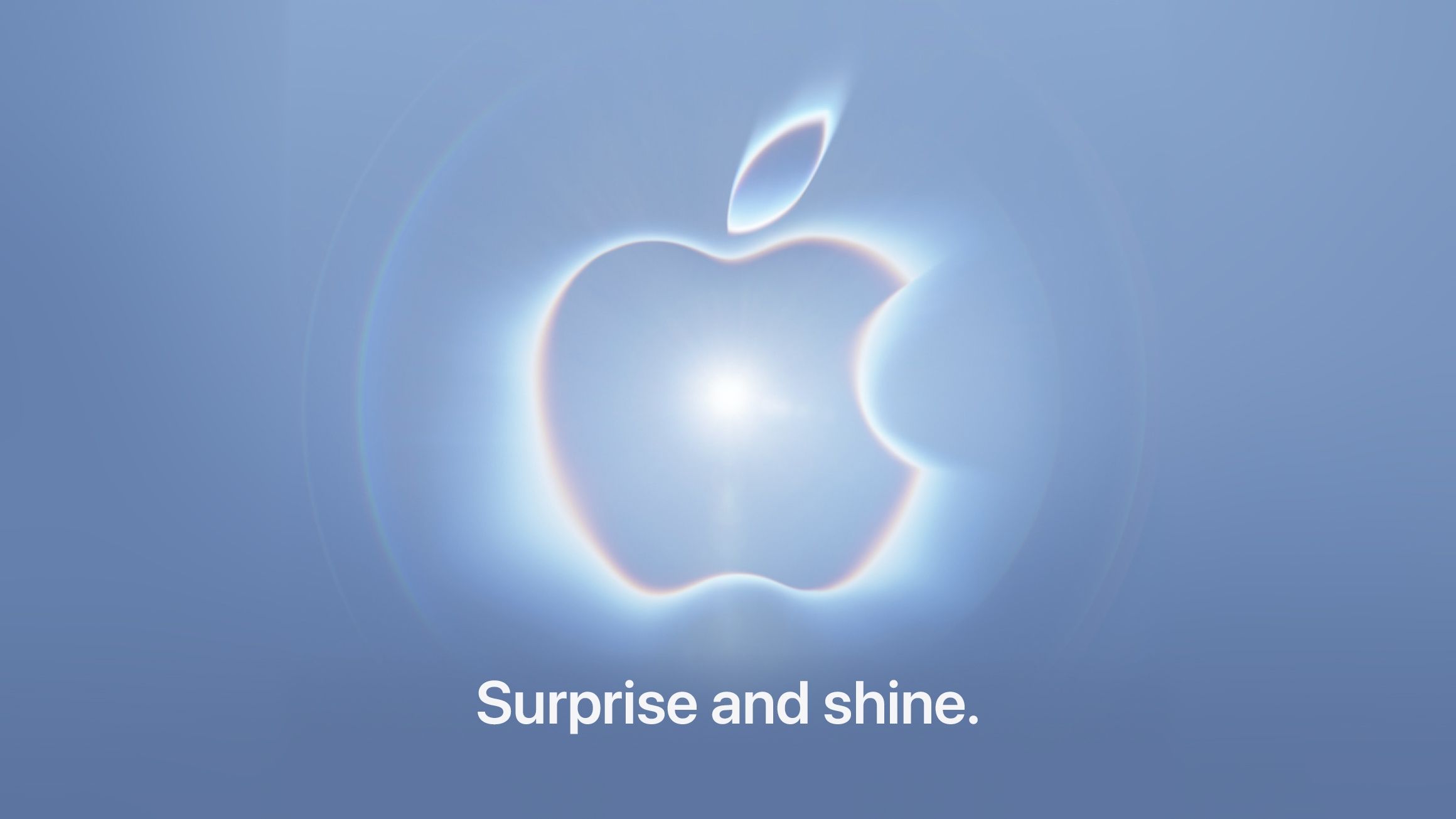 شعار مؤتمر آبل Surprise and Shine