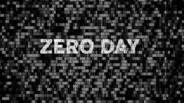 من موقع فون إسلام: تظهر عبارة «ZERO DAY» بنص أبيض على خلفية سوداء مملوءة برموز ثنائية تتألف من الأصفار والآحاد، مما يوحي بالذكاء المتطور لأنظمة مثل GPT-6 Astra.