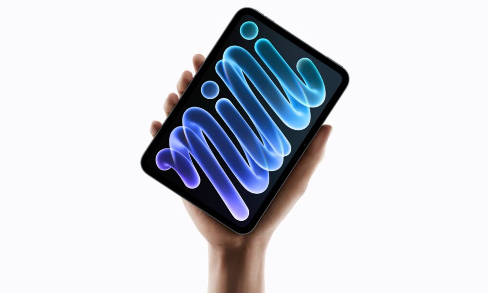 The new iPad mini device