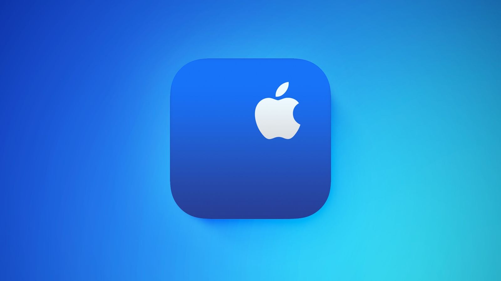 من موقع فون إسلام: أيقونة مربعة زرقاء ذات زوايا مستديرة، يظهر في وسطها شعار Apple الأبيض على خلفية زرقاء متدرجة، وهي مثالية لـ«ملخص الأسبوع» أو «أخبار التكنولوجيا».