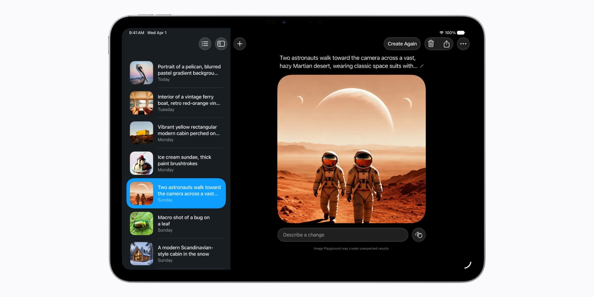 توليد صور واقعية عبر Image Playground في iOS 27 و iPadOS 27
