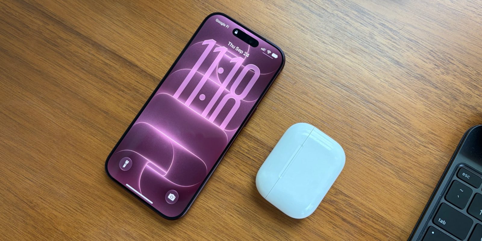 iPhone 18 Pro with AirPods Pro