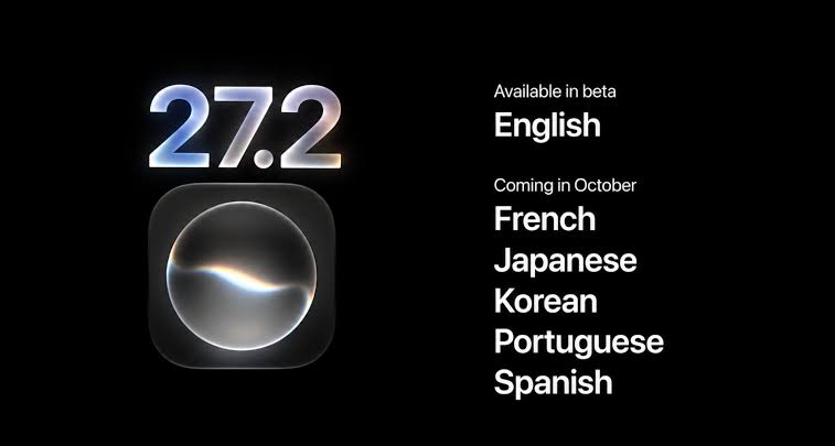 From the Phonegram website: Software version update 27.2: English is available in the beta version, with French, Japanese, Korean, Portuguese, and Spanish versions to be available in October.